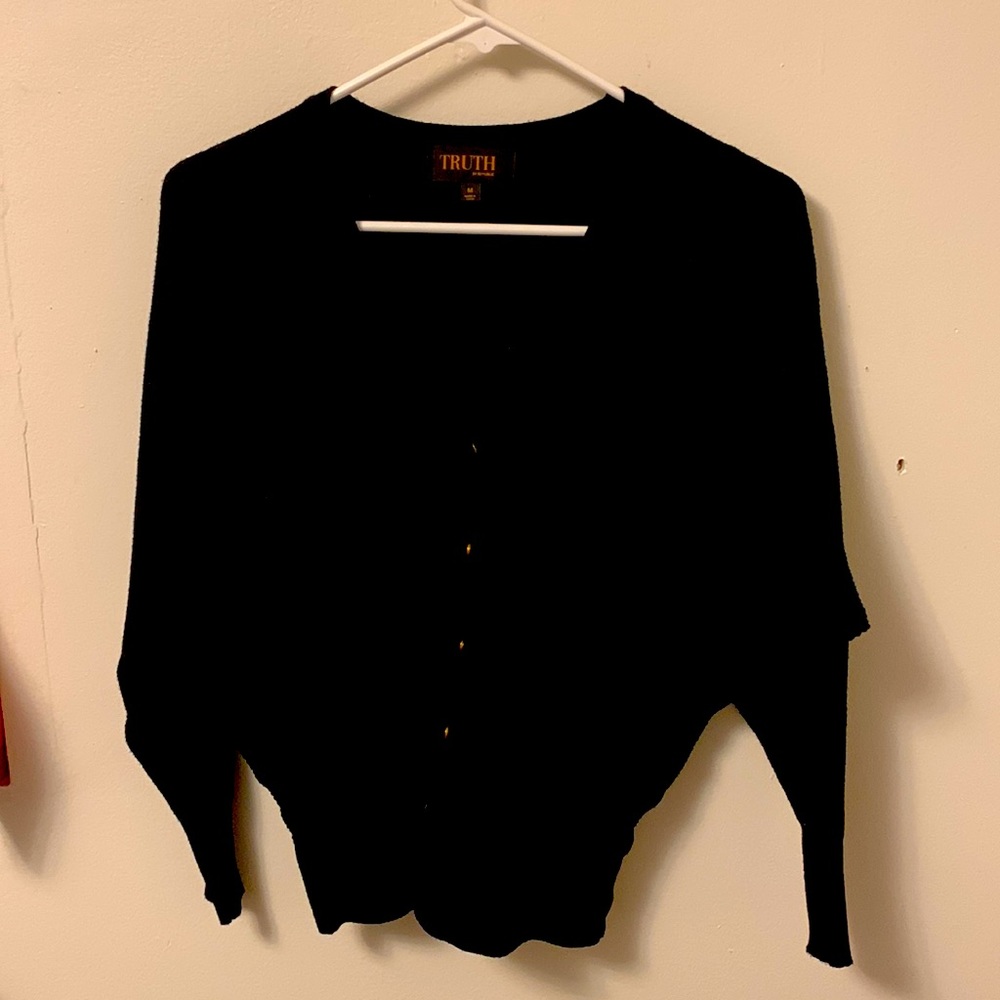 Button up knit sweater